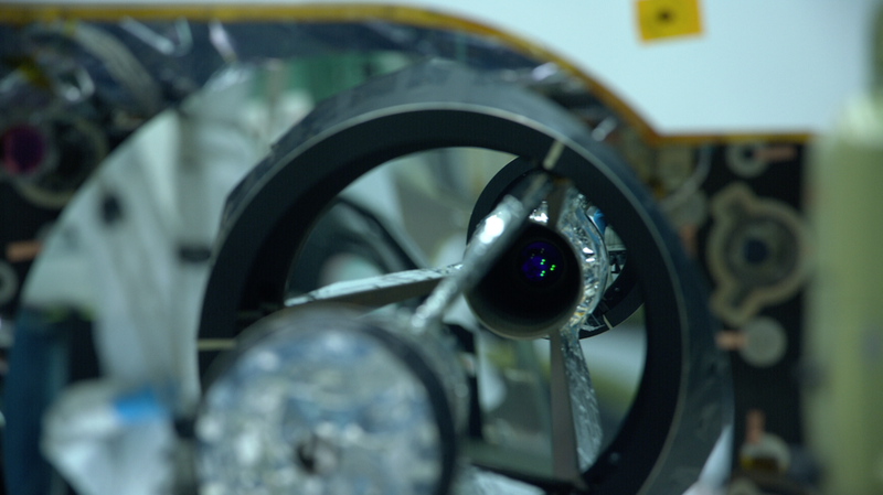 The Global Ecosystem Dynamics Investigation Lidar (GEDI) instrument being assembled at NASA Goddard
